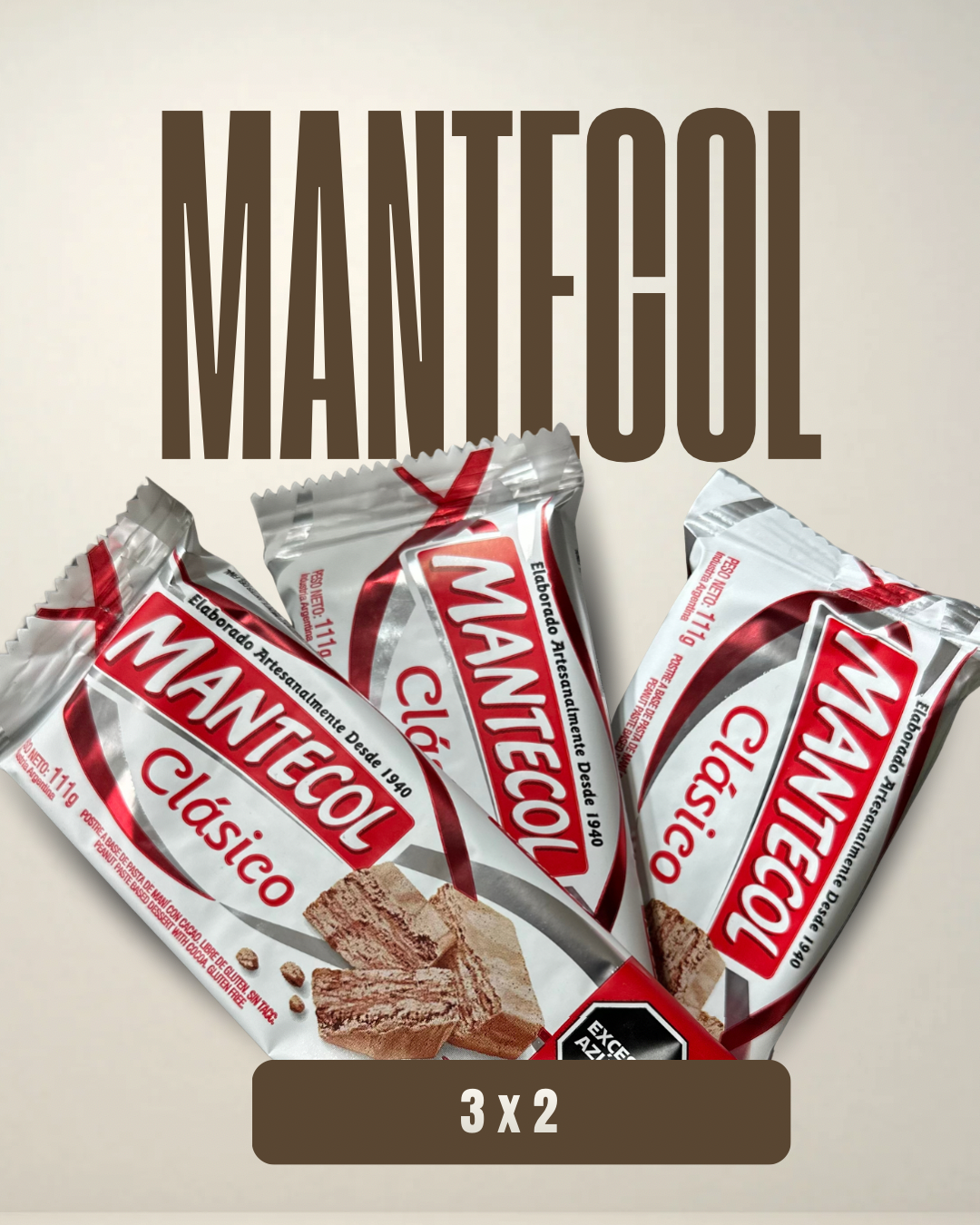 Mantecol 3x2