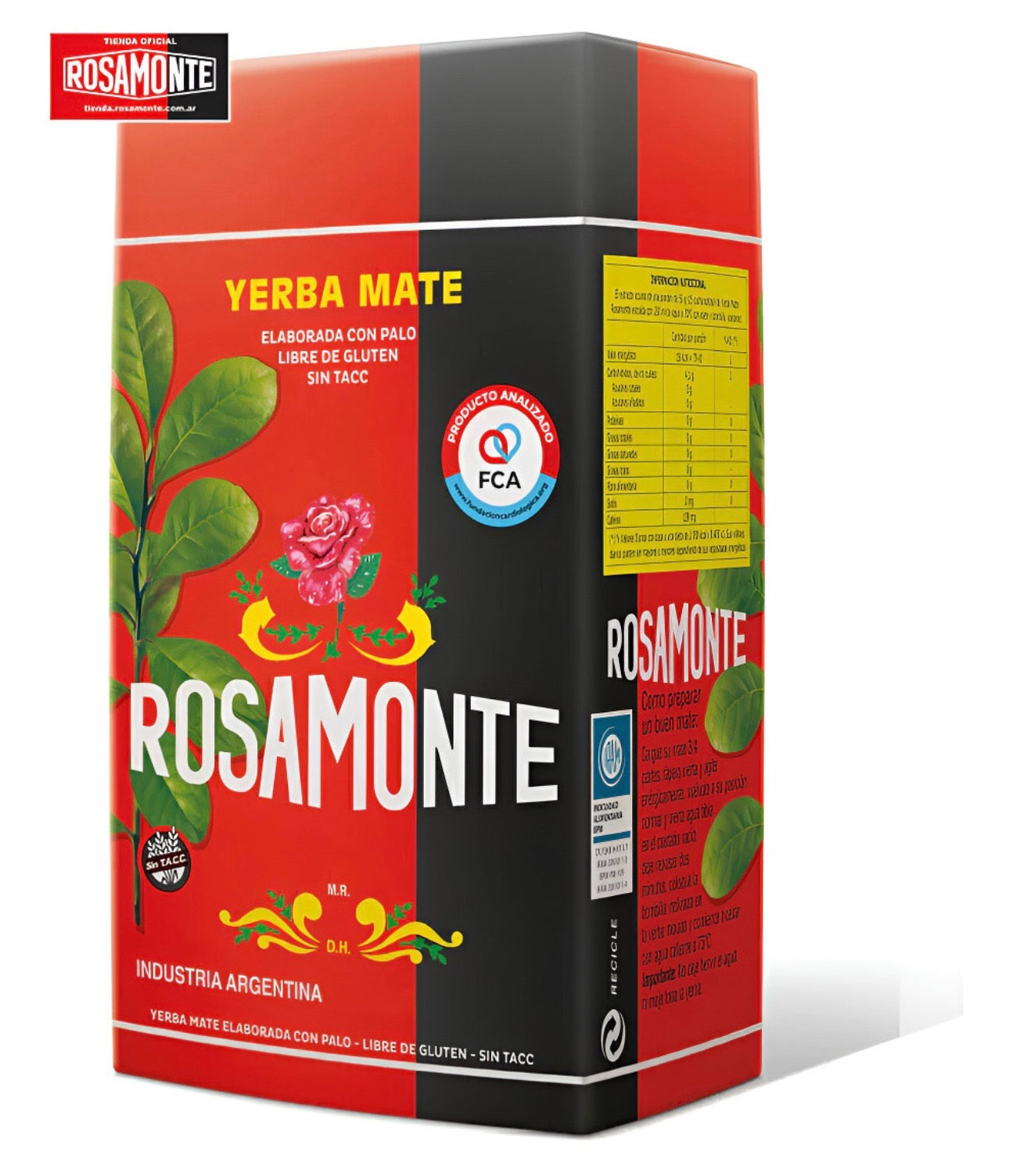 Yerba Mate Rosamonte Tradicional 500 gramos