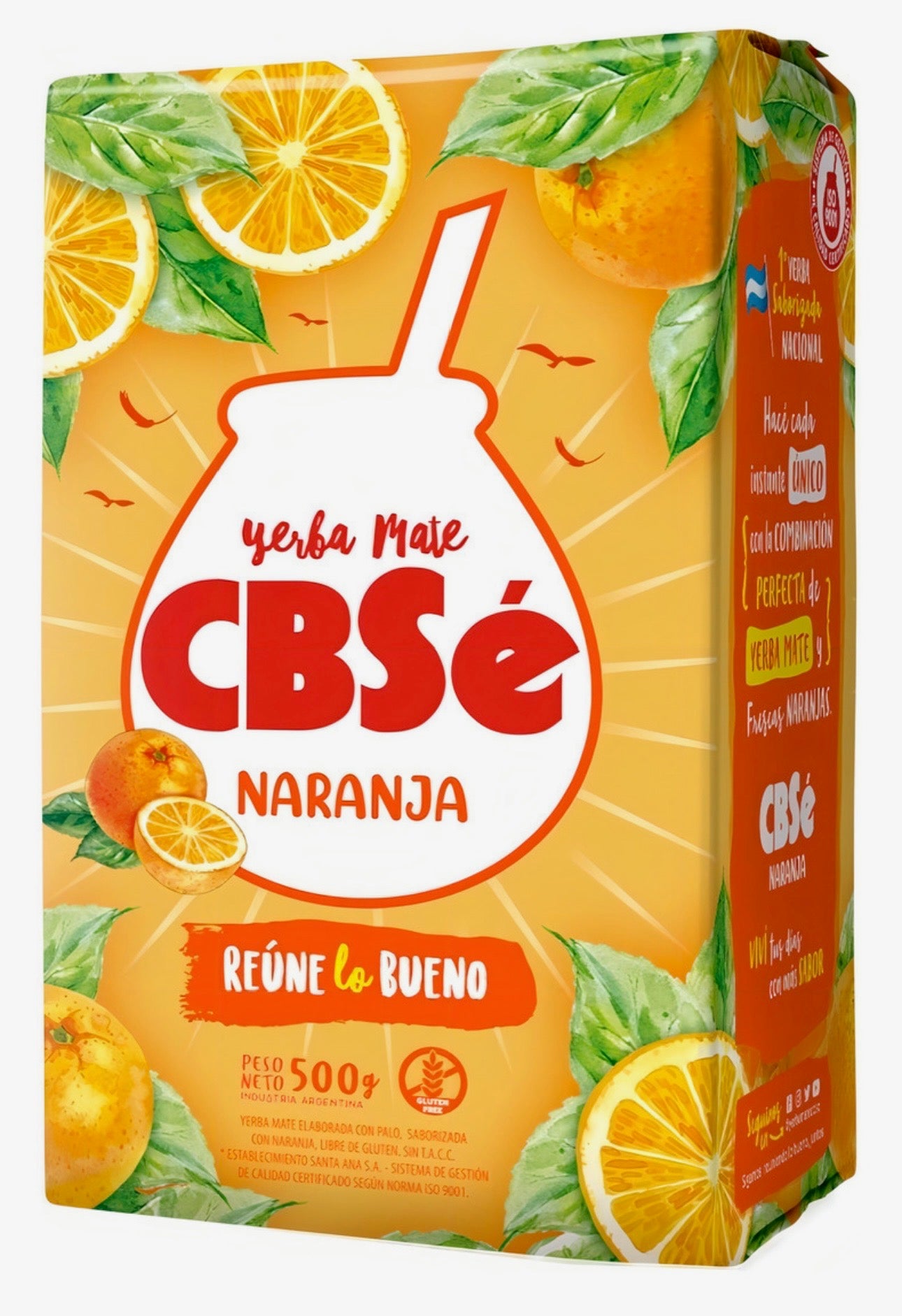 Yerba Mate CBSE Naranja 500 gramos