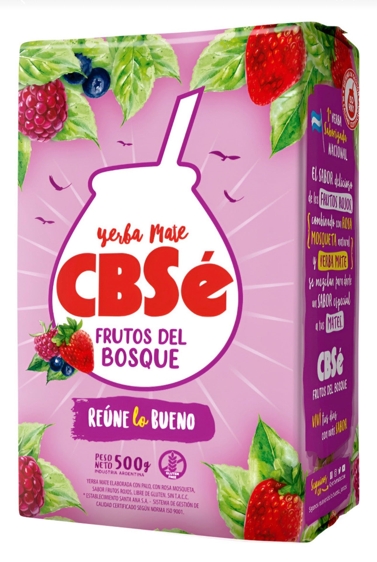 Yerba Mate CBSE Frutos del Bosque 500 gramos