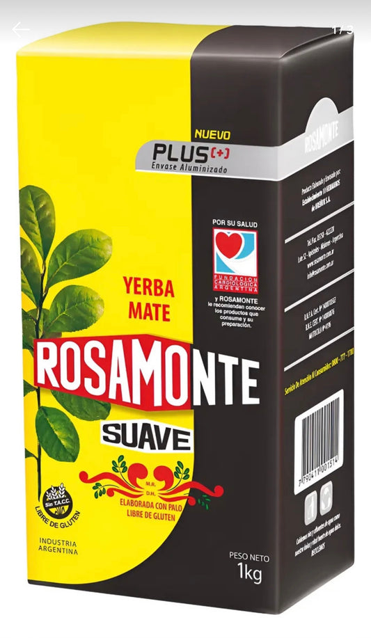 Yerba Mate Rosamonte Suave 1 kg