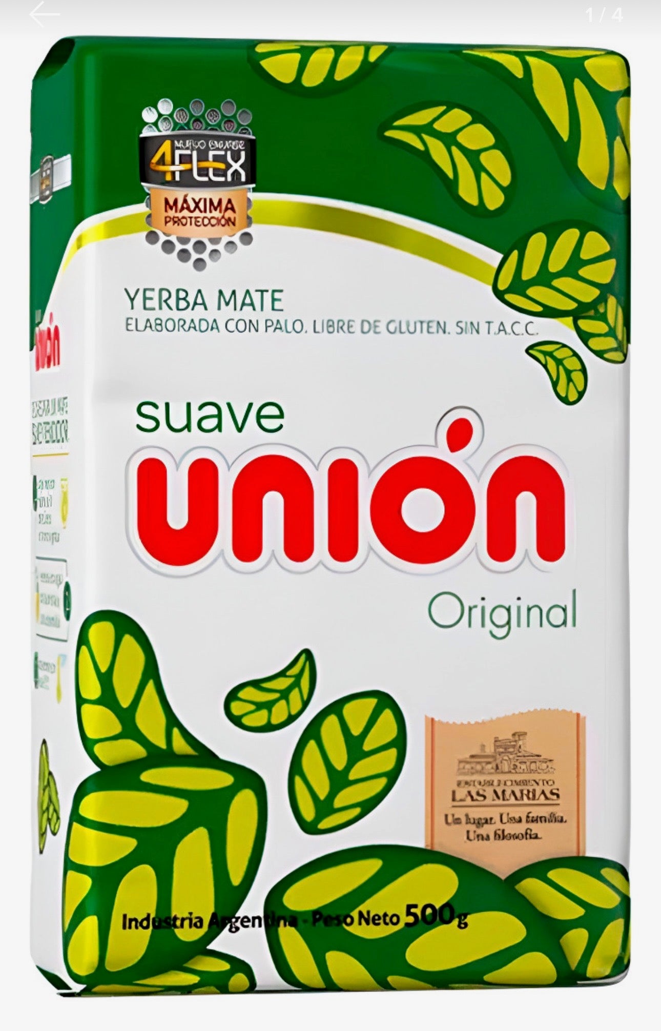 Yerba Mate Union Suave 500g