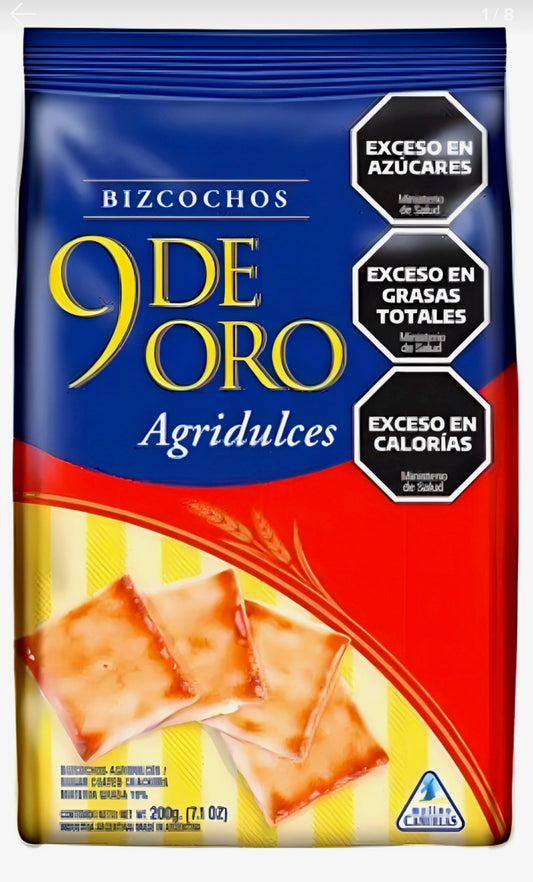 9 de Oro Agridulce 200g